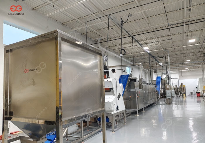 peanut butter production line